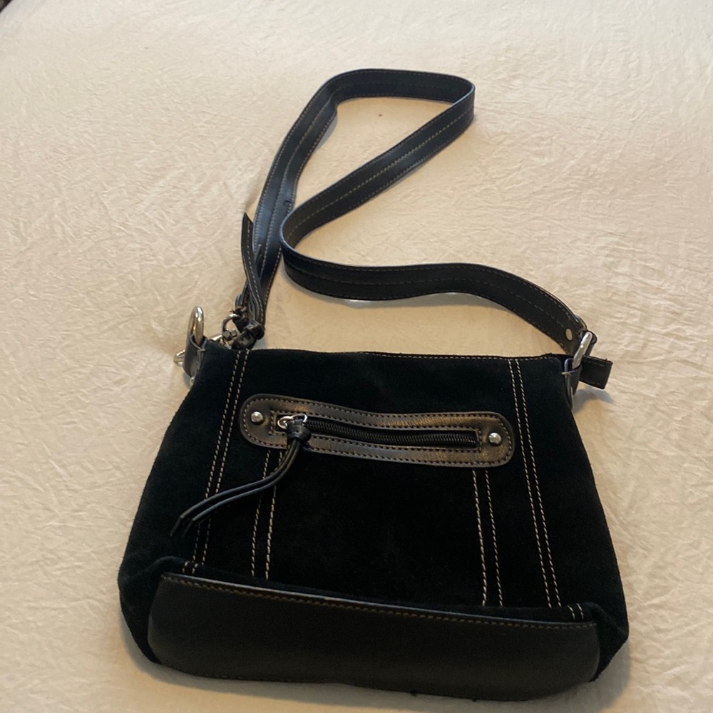 A.N.A Crossbody Suede Handbag
